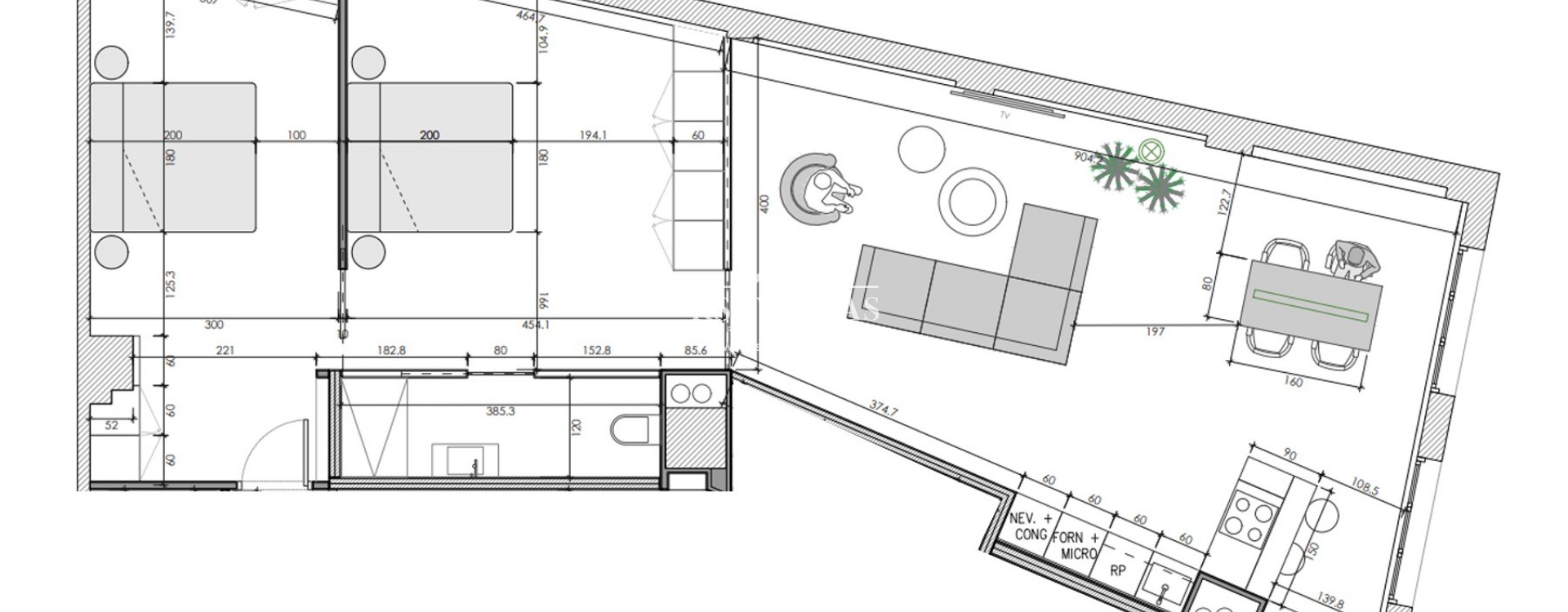 Location longue durée - Appartement -
Andorra La Vella